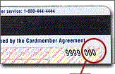 Visa CVV Image